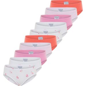 Schiesser Meisjes slip / onderbroek 10 pack 95/5 Organic Cotton