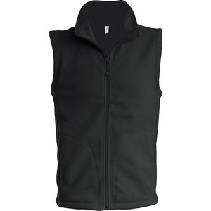 Kariban Heren Luca Fleece Gilet Jacket (Donkergrijs)