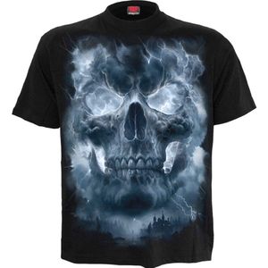 Spiral Grave Skies T-Shirt Heren T-shirt - zwart - 3XL
