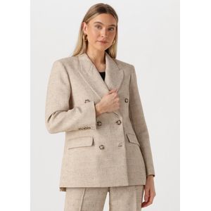 Liu Jo Giacca Doppio Petto Blazers Dames - Beige - Maat 36