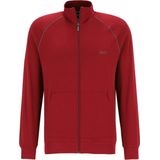 BOSS Mix&Match Jacket, heren lounge vest, donkerrood