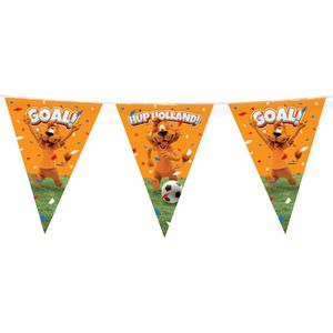 Loeki de Leeuw - Hup Holland - vlaggenlijn - oranje - 10 meter