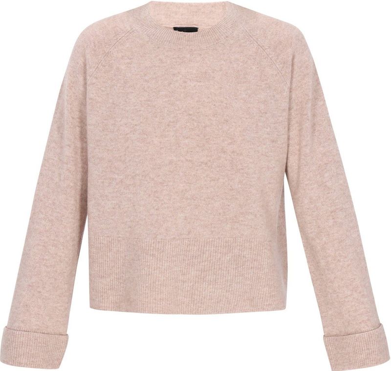 DreiMaster - Classic - Trui - Beige Gemêleerd - Raglanmouwen