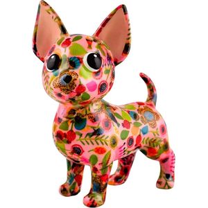 Pomme Pidou Spaarpot Chihuahua Cruz Medium 006 (21x17x9cm - Keramiek)