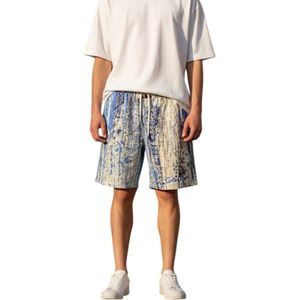 Carlo Colucci Heren Korte Broek Blauw C3568/591