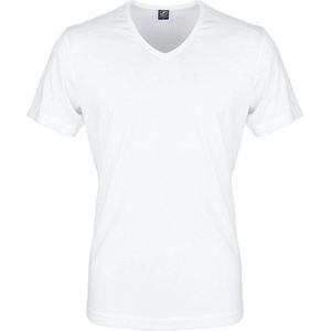 Try Now! Suitable T-shirt Wit V-hals Vita - Maat XXL - Heren - Basic T-shirts