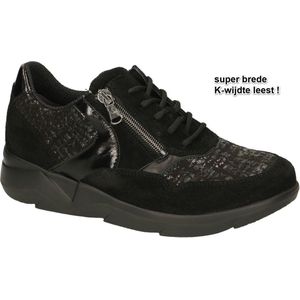 Waldlaufer -Dames - zwart - sneakers - maat 36.5