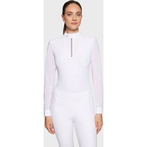 Samshield Faustine Boreal LS Wedstrijdshirt Dames XL White Metal Eclipse