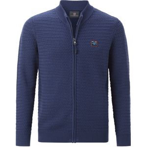 Jan Vanderstorm - BJORNVIK - Vest - Blauw - Herenmode in Grote Maten