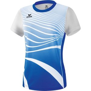 Erima Atletiek T-Shirt Dames - New Royal / Wit | Maat: 42
