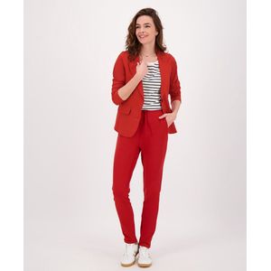 Rode Broek/Pantalon van Je m'appelle - Dames - Travelstof - Maat 44 - 3 maten beschikbaar
