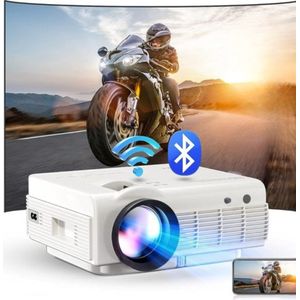 Luxe beamer - 4K ondersteuning projector - 5G/WiFi/Bluetooth - home cinema - 15000 Lumen