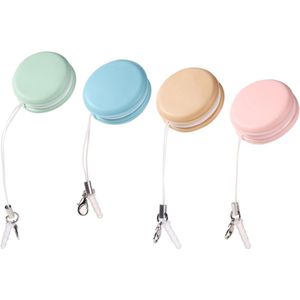 4pcs Macaron Telefoon Scherm Cleaner - 2025 Upgrade Ronde Mobiele Telefoon Scherm Wiper - Schattige Mobiele Telefoon Pendant Lens Cleaner voor Camera Lens - Bril - Tas - Sleutelhanger