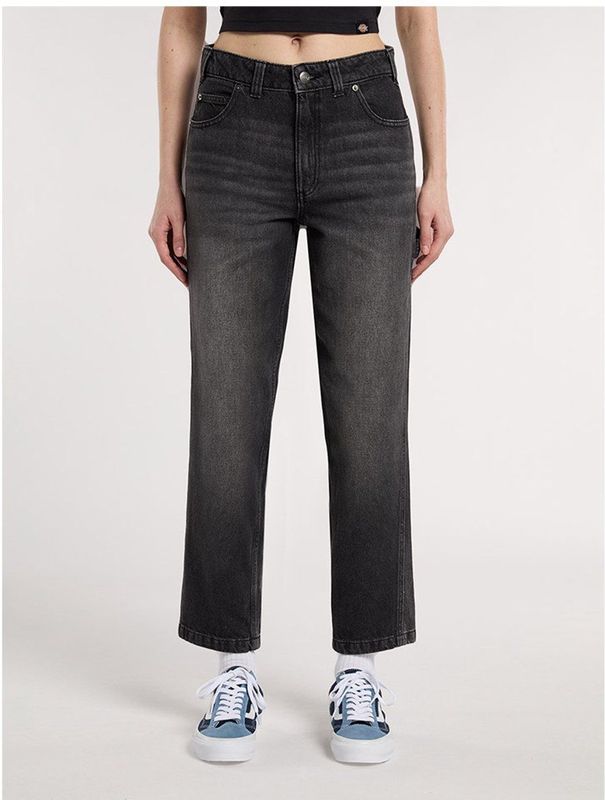 Dickies - Ellendale - Spijkerbroek - Zwart - Dames