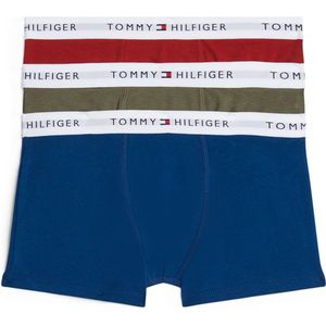 TH - 3-Pack Jongens Boxers - Olive/Indigo/Magma - 12/14 jaar