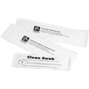 Zebra cleaning card, pack of 2