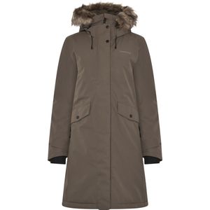 Didriksons - Erika - Parka - Bruin - Dames - 100% Waterdicht en Winddicht