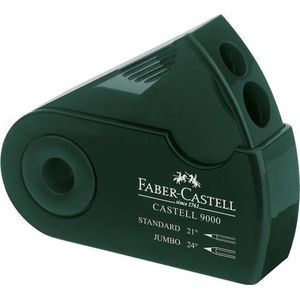 Faber-Castell puntenslijper - Sleeve - 2-gaats - groen - FC-582800
