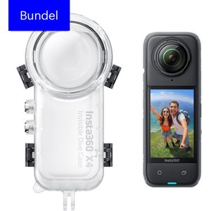 Insta360 X4 - Actioncam - 360 graden-camera - 8K - Duik bundel- Met invisible dive case
