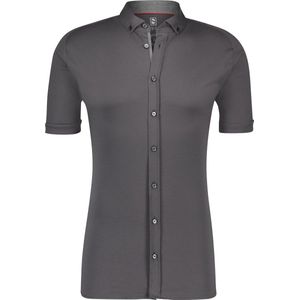 Desoto Overhemd Korte Mouw Antraciet 083 - Maat XXL - Heren - Overhemden Formeel