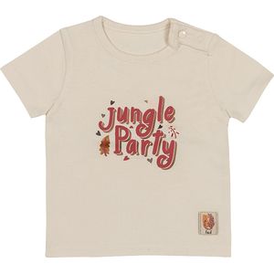 Frogs and Dogs - Meisjes shirt - Offwhite - Maat 68