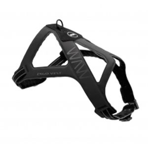 WAW - Ergovest - Hondentuig - Zwart - Ergonomisch Ontwerp
