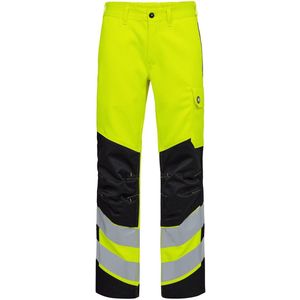 Engel Safety+ werkbroek 2321-188 - Hi-vis Yellow / Black - 64