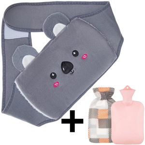 Taille ondersteunende kruik/ijspakking heupgordel, kan worden gevuld met een kruik/ijspakking/koude compressiezak heupgordel, geschikt voor thuisgebruik.