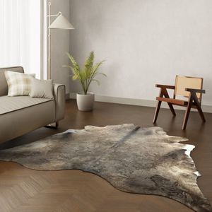 Kastanjebruin koeienhuid vloerkleed - Kastanje bruine koeienkleed bruin koeienvel - dierenhuid dierenvel