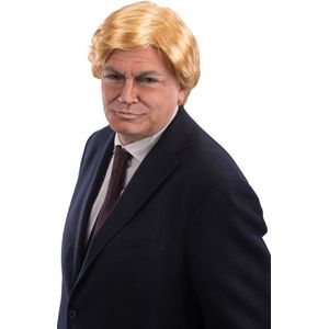 Carnival Toys Pruik Trump Heren Polyester Blond One-size