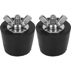 Zwembad Winterklaar Plug Rubber Roestvrij Staal - Water in Leidingen Voorkomen - Druktesten Apparatuuronderhoud - Multifunctioneel Gebruik - 32 mm .