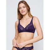 TRIUMPH - Amourette - BH zonder Beugels - Donker Violet - Polyamide