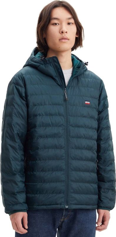 Levi's Presidio Packable Hooded Jacket A18270003, Mannen, Groen, Jasje, maat: L