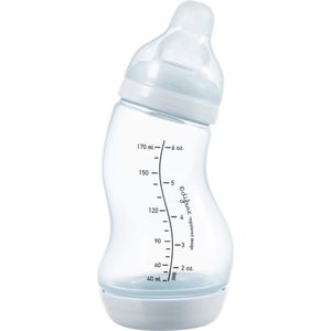 Difrax Babyfles 170 ml Natural - S-Fles - Anti-Colic - Lichtblauw - 1 stuk