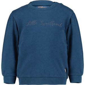 4PRESIDENT Sweater meisjes - Blue Wing Teal - Maat 74 - Meisjes trui