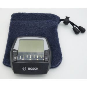 Bosch ebike display L hoesje displayhoesje intuvia/ Nyon - donkerblauw - fleece