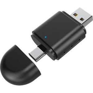 Garpex® 2-in-1 Carplay Dongle - Draadloos Carplay - USB-C