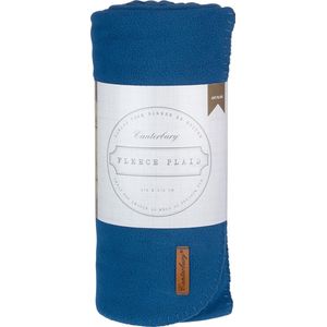 Canterbury Plaid Fleece - Cozy - Blauw - 150x130 cm