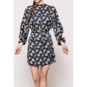 Floral dress | navy blue | maat M/L