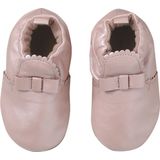 Vertbaudet - Babyschoentjes - Zacht Leer - Elastische Slofjes - Fantasie Knoop
