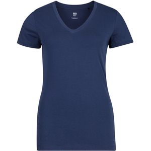 WE Fashion Dames T-shirt met V-hals