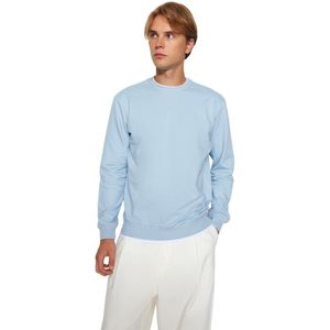 Trendyol Camel Basic Sweatshirt Met Normale/Normale Snit Tmnaw22Sw0658