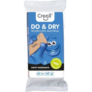 Creall Do  AND  Dry boetseerklei 500gram - terracotta
