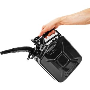 BW - Brandstof Jerrycan - Zwart - 5 Liter - TÜV-getest en UN-goedgekeurd