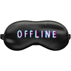 FEROCITY - Slaapmasker - Zwart - Universele Maat - Delicate Stof