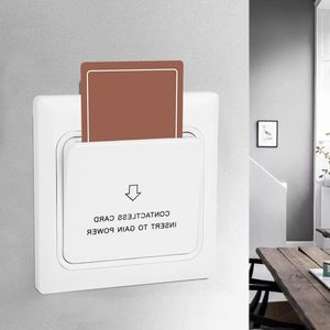 Sensor Key Card Switch Energiebesparende schakelaar Home Security Systems - Elektriciteitsherkenning Schakelpaneel voor hotel (170V-250V)