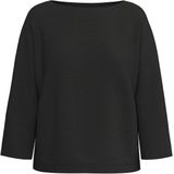s.Oliver - Sweatshirt - Jacquard - 3/4-mouwen - Viscosemix