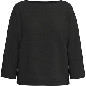 s.Oliver - Sweatshirt - Jacquard - 3/4-mouwen - Viscosemix