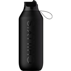 Chillys Series 2 - Drinkfles - Thermosfles - 500ml - Abyss Black