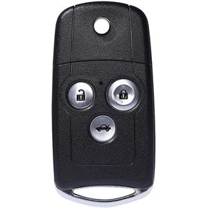 XEOD Autosleutelbehuizing - sleutelbehuizing auto - sleutel - Autosleutel / Geschikt voor Honda 3 knops